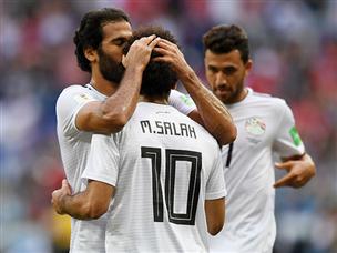 אבל שער של מוחמד סלאח הוביל ל-0:1 מצרי (getty)