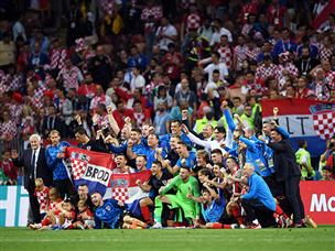 קרואטיה בגמר מונדיאל 2018 (GETTY)