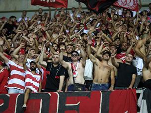 אוהדי הפועל ת"א חיכו לערב הזה (אלן שיבר)