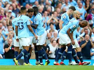 ווקר הציל את סיטי עם שער גדול (GETTY)