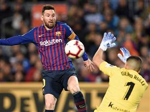 מסי מול רולי. יכולת טובה של השוער לא הספיקה (Getty)