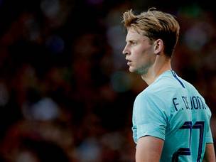 דה יונג. ספג נקמה מרונאלדו? (Getty Images)