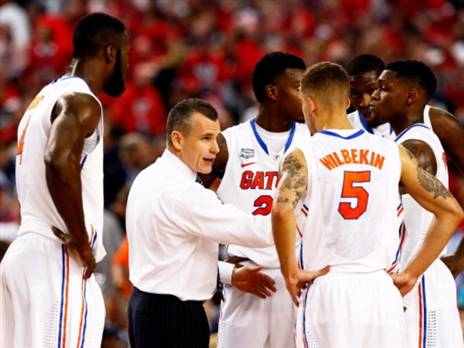 בילי דונובן, אז המאמן של אוניברסיטת פלורידה. (GETTY)