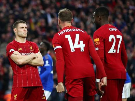 מול לסטר באנפילד. פנדל של מילנר בדקה ה-95 סידר 1:2 (GETTY)