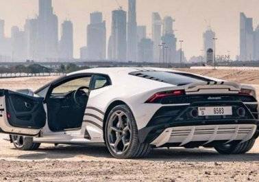 למבורגיני הורקאן אבולושן בדובאי