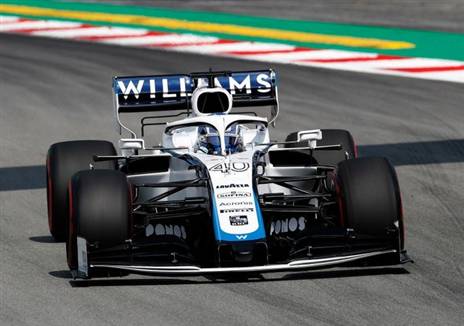 ניסני במסגרת אימוני קבוצת וויליאמס בספרד (צילום: Getty)