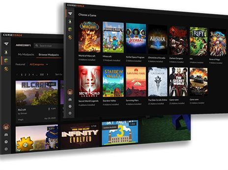 פלטפורמת המודים CurseForge, קרדיט: OVERWOLF