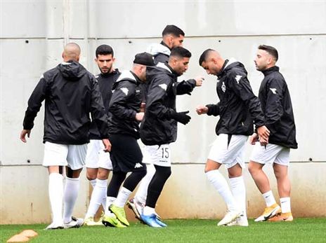 גם שחקני בקעת הירדן מליגת א' מתכוננים למפגש המרגש מול מכבי נתניה (ברני ארדוב)