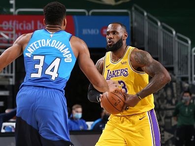 הפעם לברון ויאניס ישתפו פעולה, לפחות אצלנו (Getty)