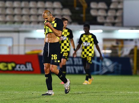 ההפסד שחרץ את גורל העונה. בן חיים (צילום: לירון מולדובן)