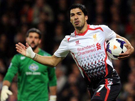 ספג כמה נזיפות, והמשיך. סוארס (getty)