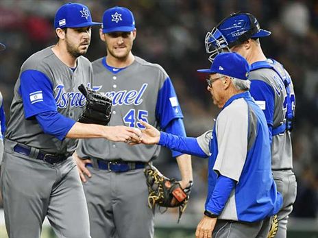 נבחרת הבייסבול הישראלית. ינסו לרגש מדינה שלמה (GETTY)