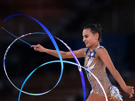 אולימפיאדה היסטורית לישראל. אשרם (getty)