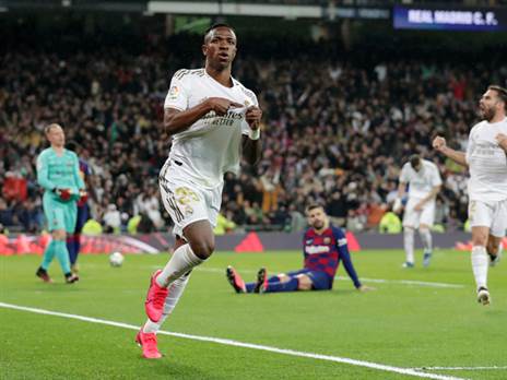 ויניסיוס. כבר כבש נגד ברצלונה, ובכל זאת זה לא אותו דבר (Getty)