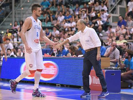 מסינה עם גלינארי בקדנציה הקודמת בנבחרת איטליה (Ggetty)