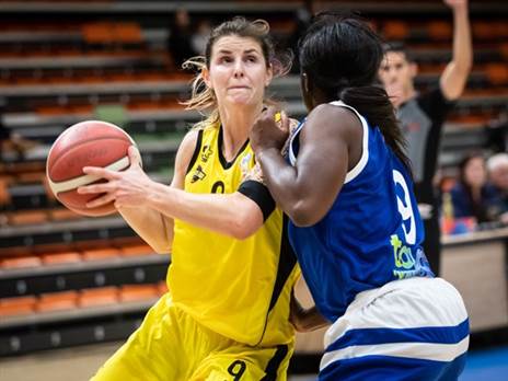 אליסה בארון תצא עם וקבוצתה יצאו מראשל''צ עם ניצחון? (קרדיט: מנהלת ליגת הכדורסל)