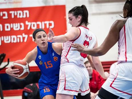 משחק קשה להופר וחברותיה (קרדיט: מנהלת הליגה)