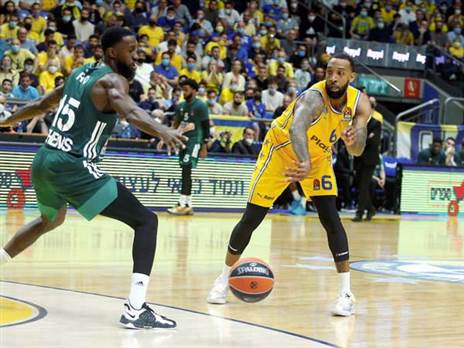 מכבי נגד פאו בסיבוב הקודם (אלן שיבר)