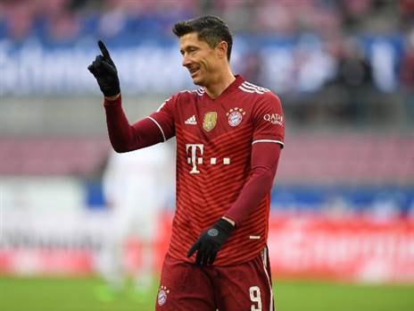 רוברט לבנדובסקי. הגיעה ל-300 שערי ליגה (GETTY)