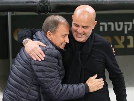 יתראו שוב בעוד חודש. לוי ואבוקסיס (צילום: אודי ציטיאט)