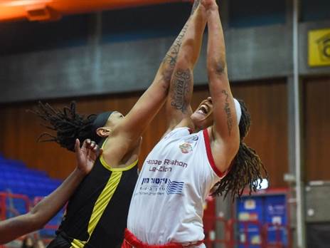 בתום קרב לא פשוט, ראשל''צ ניצחה (קרדיט: מנהלת ליגת העל לנשים בכדורסל)