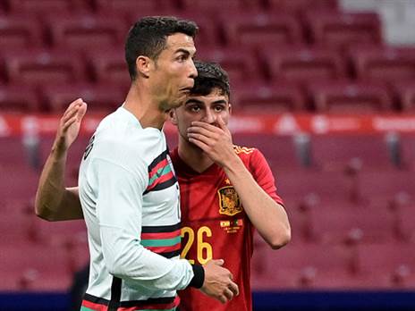 "שומע כריסטיאנו? אתה ב-11 שלי" (Getty)