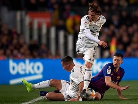 ריאל ובארסה במאבקי עבר (Getty)