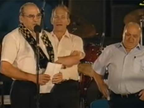 זאבי עם אולמרט ודדש. החיבור לא החזיק זמן רב (צילום מסך)