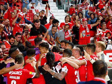 ברביעי: מכבי חיפה באיצטדיון האור (Joao Rico/DeFodi Images via Getty Images)