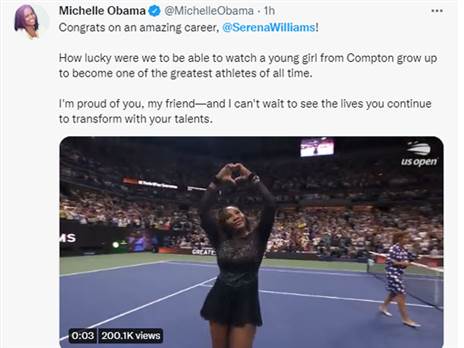 גם מישל אובמה בירכה את האגדה