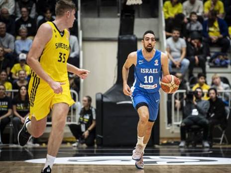 ישראל חוותה משחק מאתגר על אדמת שבדיה (FIBA)