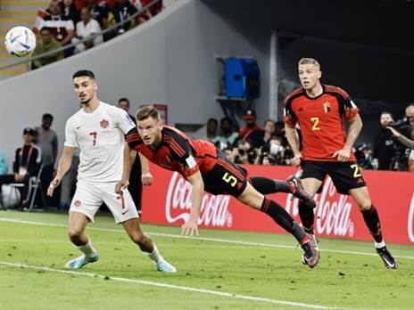 הרשימו מול בלגיה (Mohammed Dabbous/Anadolu Agency via Getty Images)