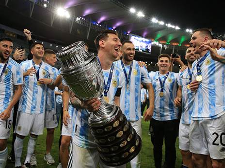 מסי. כבר השיג תואר בנבחרת ( Buda Mendes/Getty Images)