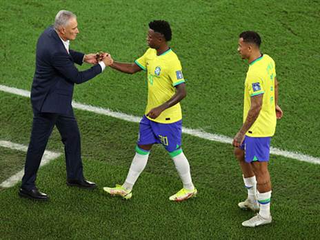 "מקווה שנרקוד עד הסוף". ויניסיוס (Alex Pantling/Getty)