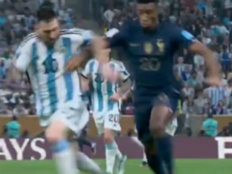 מסי וקומאן נאבקים