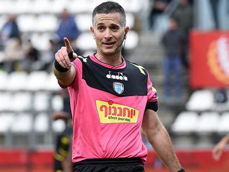 ישמש כשופט מסך במשחק ביוון (ברני ארדוב)