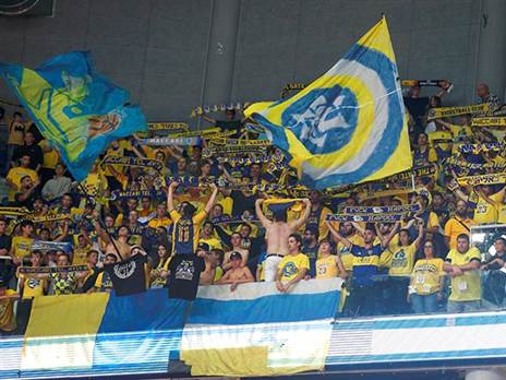 ניצחון במונאקו ישכיח את ההפסד. אוהדי מכבי ת"א (אלן שיבר)