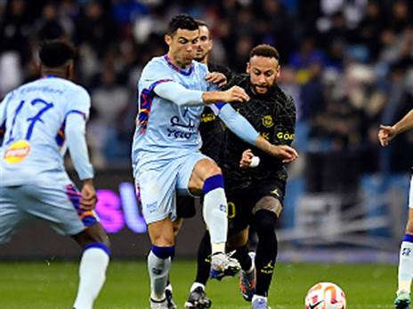 ישחקו באותה ליגה? ניימאר ורונאלדו (Getty)