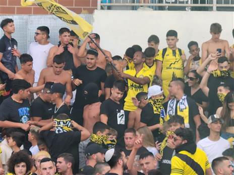 גם טגה הגיע לאימון