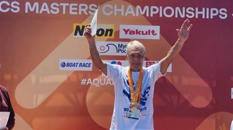 יוסף קליגמן על הפודיום | צילום: פרטי