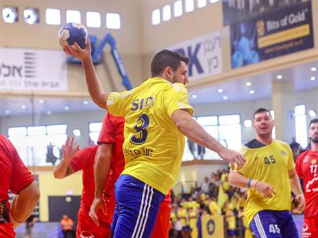 דרבי בפתח (צילום: הדר ואן קולא, איגוד הכדוריד)