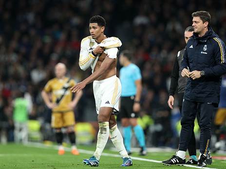 בלינגהאם. ייבדק אחרי הפציעה בכתף (Gonzalo Arroyo Moreno/Getty Images)