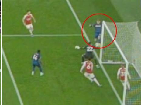 זווית הפוכה. הכדור בחוץ