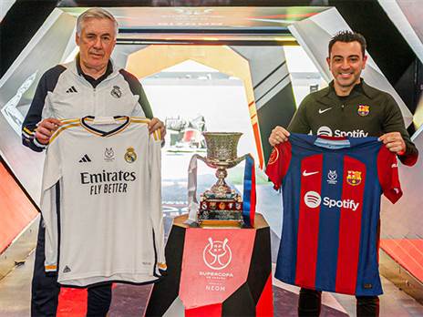 צ'אבי ואנצ'לוטי לקראת המשחק (ריאל מדריד, רשמי)