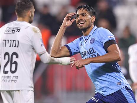 פרץ. יקווה לחגוג כך בדרבי (מאור אלקסלסי)