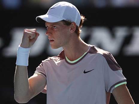 יאניק סינר. משחק נפלא (DAVID GRAY/AFP via Getty Images)