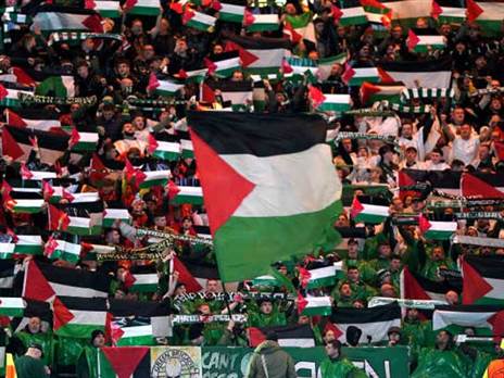 אין צורך להכביר במילים. אוהדי סלטיק (GETTY)