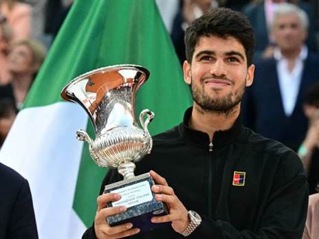 אלוף מאסטרס רומא הטרי. אלקרס (GETTY)