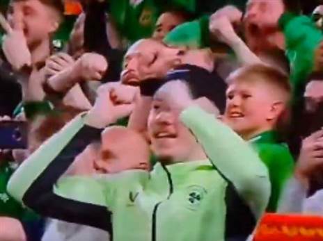 הקהל מסמן לרונאלדו להפסיק לבכות