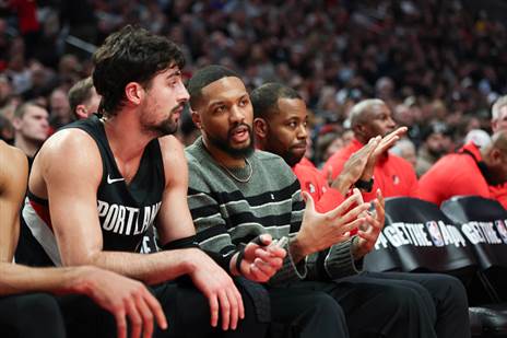 שילוב עוצמתי. דני אבדיה ודמיאן לילארד (Amanda Loman/Getty Images)